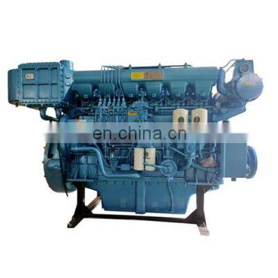Brand new and original water cooled motor Weichai diesel marine engine WHM6160MC756-5 for ships