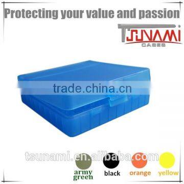 ammunition-wholesale bullets100 round ammo can clear box round plastic storage ammo box (TB-906)