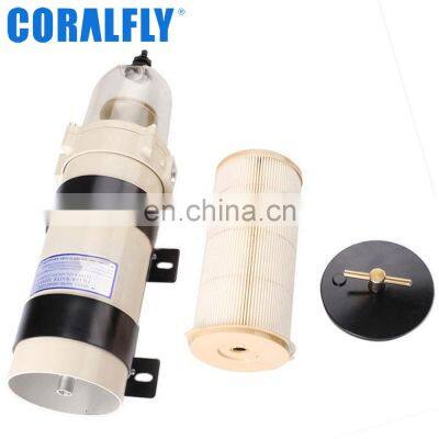 Coralfly OEM Truck Excavator Engine Diesel Fuel Water Separator Filter 2020PM FS20202  FS20203 For Parker Racor Fuel Filter