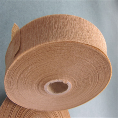 Brown Paper Crepe Brown Paper for Machine Packing Crinkle Paper Brown photo-2