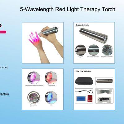 Newest Led Therapy Light Wands Torch for Hands Body Part Skincare and Health Care and Wellness photo-2