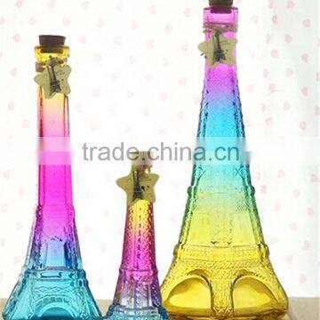 Crackle Glass Vase Ases Modern Romantic Wedding Decorators photo-2