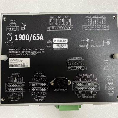 Bently Nevada 1900/65A-01-01-03-00-00 General Purpose Equipment Monitor