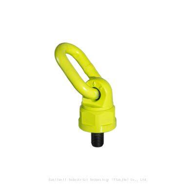 Customized CNC Machined High Load Steel Safety Engineered Swivel Hoist Ring M8