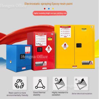 30-Gallon Chemical Storage Cabinet | Heavy Duty PP Material | Safe Hazardous Liquid Storage | Fireproof & Leakproof Design – HN-PP1800