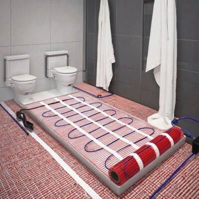 Industrial-Style Electric Snow Melting Floor Heating Solution Indoor Underfloor Heating With Comfort Heated Floor Mat photo-6