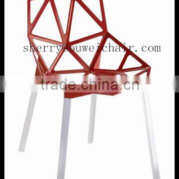 Aluminum chair one for dinning room