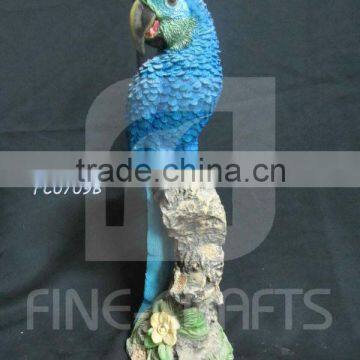 Resin Parrot Animal Statue Garden Decoration