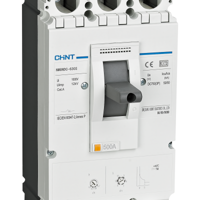 CHINT NM8NDC-630 Polyester-Encased High-Voltage DC Breaker 400A-630A Range