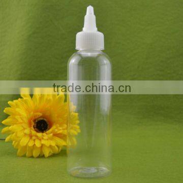 100ml electronic cigarettes clear pet glue bottles twist cap