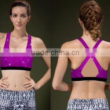 (Trade Assurance)Seamless Sport Bra Fashion Sexy Bra Yoga Bra