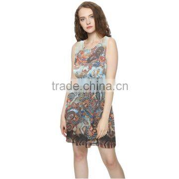 OEM in High Quality Fat Women Party Wear One Piece Dress photo-2