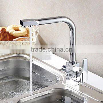 Square Kitchen 3 Way Stainless Steel Water Purifier Faucet photo-2