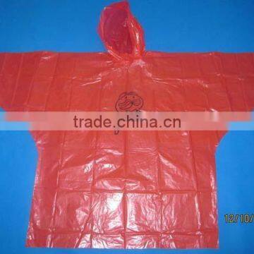 Breathable PE Disposable Waterproof Raincoat photo-2