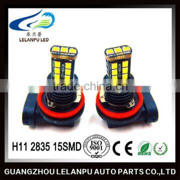 h11 led headlight 2835 15smd led auto lamp