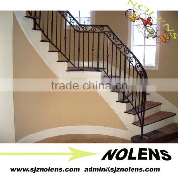 Customized Design Ornamental Iron Railings For Stair Porch