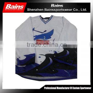 sublimation inline hockey jersey/ice hockey jersey/custom made ice hockey jerseys