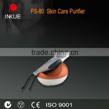 PS-80 Deep cleansing skin cleaner professional ultrasonic skin scrubber anion skin cleaner for sale