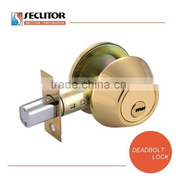 Brass Gatehouse Dead Bolt Lock