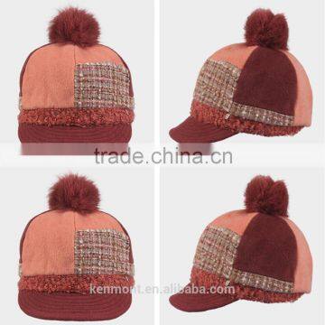 2016 Fashion Style Custom Top Ball French Beret Hats for Girls