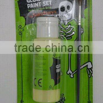 60ml neon& glow in dark acrylic paint with a brush