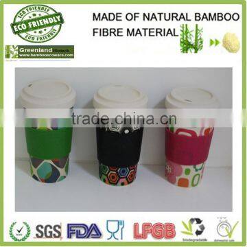 high quality custom bamboo fiber creative keep coffee cup, water cup,eco mug