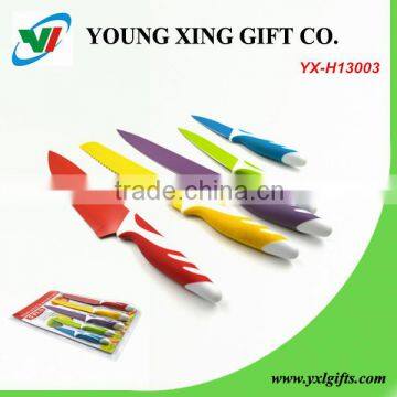 Hot Selling 5pcs Kitchen Knife Sets With PP Handle