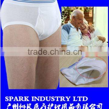 healthy men cotton boxer-shorts incontinent underwear for gift for elderly