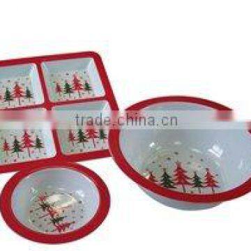 3pcs Dinner Sets, Christmas Style