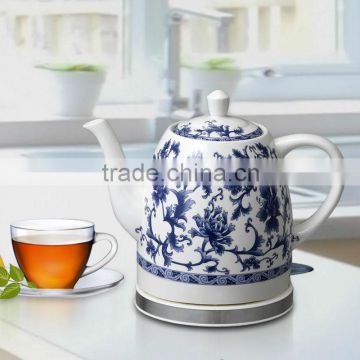 Automatic Shutt-off Porcelain Cordless Water Kettle