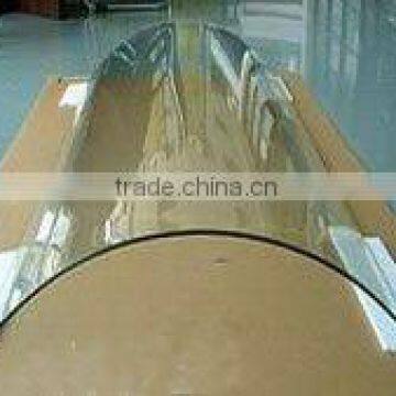 Customed shape float hot bending glass