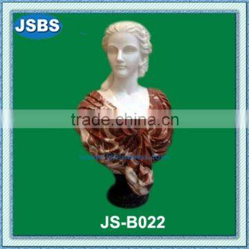 stone classical female bust statue