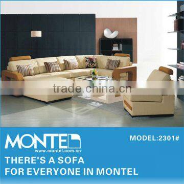 Nice Design Modern U Shaped Sectional Sofa Set photo-2