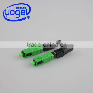 High Performance Fiber Optic Required Plastic Optical Fiber SC APC Fast Connectors photo-2