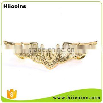 Wholesale Manufacturer Custom Metal With Your Own Design Pilot Wings Pins For Badge