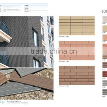 Ceramic full body tiles for exterior wall