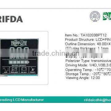 Negative Big Sqare 7 Segment Lcd Display Screen 3 Digits photo-2