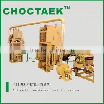 Full automatic aluminium foil waste collecting system