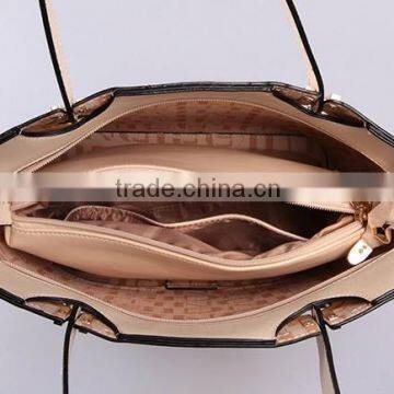 4121 Factory Price Beige Practical PU Material Modern Lady Purse Quality Choice photo-6