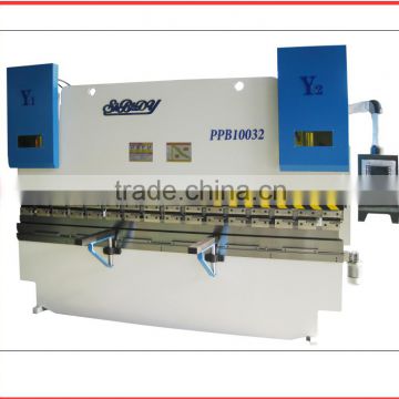 CNC PRCISION TYPE PRESS BRAKE WITH BACKGAUE CONTROL FUNCTION EXPORT TO KUWAIT OEM SERVICE AVALIABLE