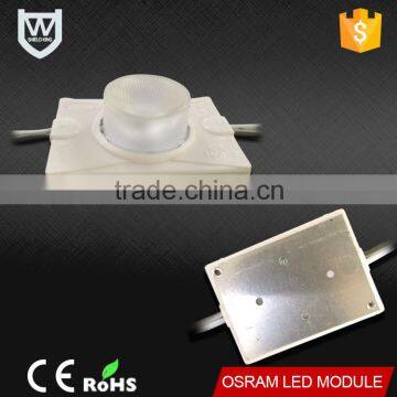 Osram led lights dc12v 1.5w ip67 waterproof CE Rohs high quality high lumen high power osram led module for advertising