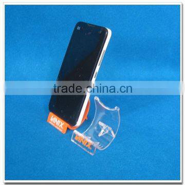 Mini universal desktop cell phone holder