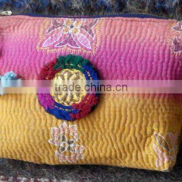 Kantha Quilts Bags with Afgani Patches