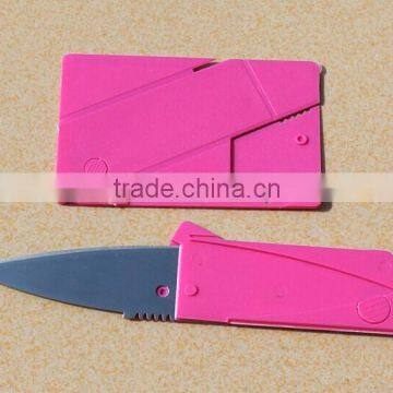 Hot high quality multifunction pocket credit card knife wholesale