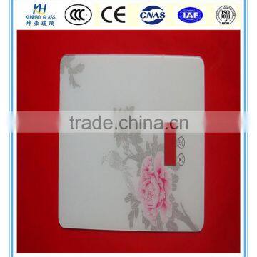 manufacture 3mm tempered electronic touch glass household glass