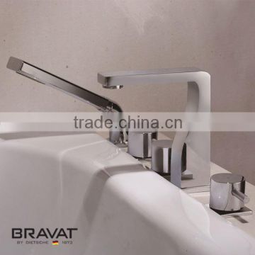 push down casting bath shower mixer 10um Plating Thickness