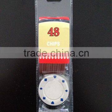 PP Material Pocker Chip Super Market Package