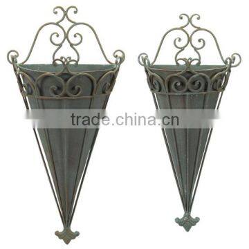 WALL CONE, IRON WALL CONE, DECORATIVE CONE