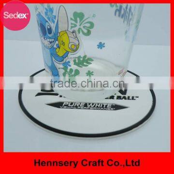 promotional leather cup coaster