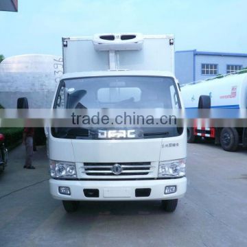 china best selling dongfeng small food refrigerated truck